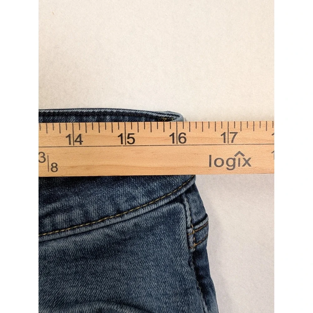 American Eagle Mens Jeans 32 x 36 Athletic Fit Airflex Dark‎ Wash Blue